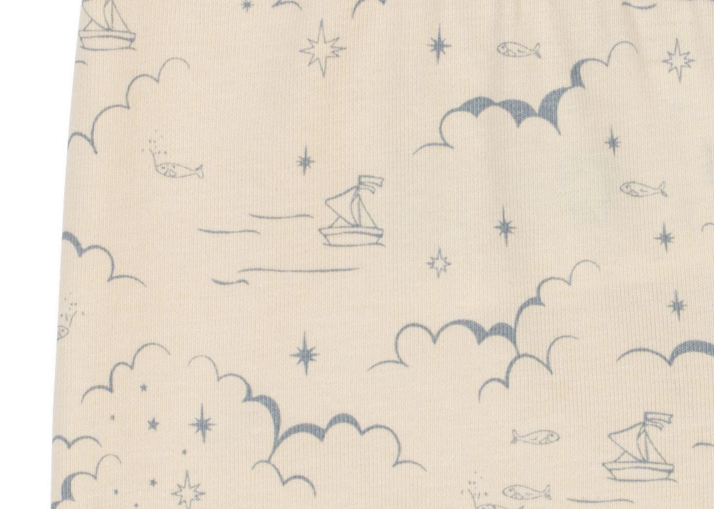 Konges Sløjd A/S JERSEY PANTS cielo marino