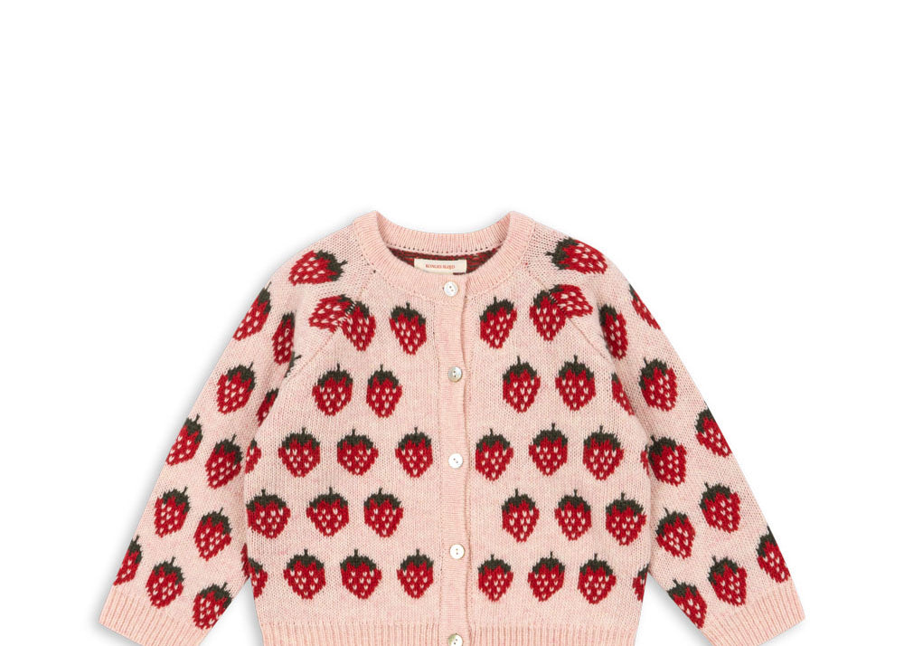 Konges Sløjd A/S KNITTED CARDIGANS strawberry