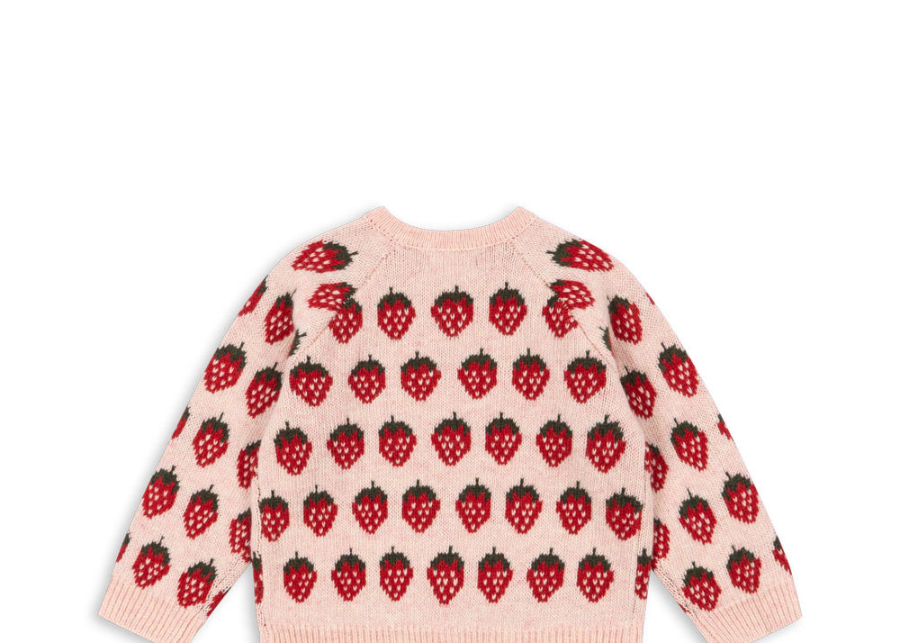 Konges Sløjd A/S KNITTED CARDIGANS strawberry