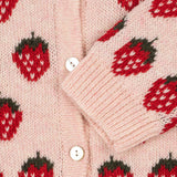 Konges Sløjd A/S KNITTED CARDIGANS strawberry