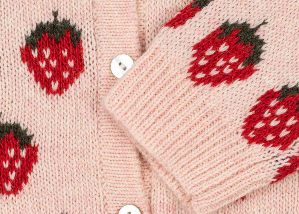 Konges Sløjd A/S KNITTED CARDIGANS strawberry