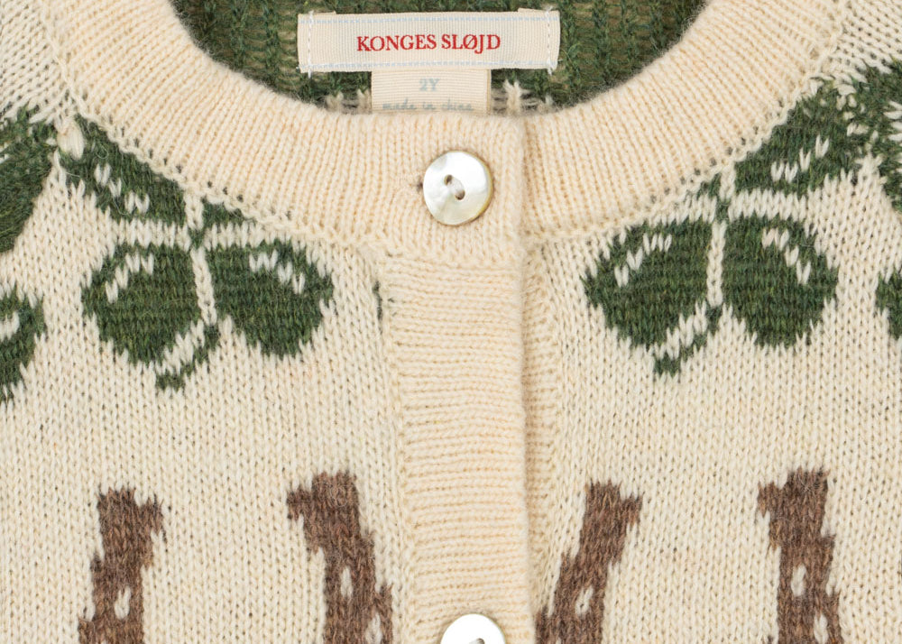 Konges Sløjd A/S KNITTED CARDIGANS clover