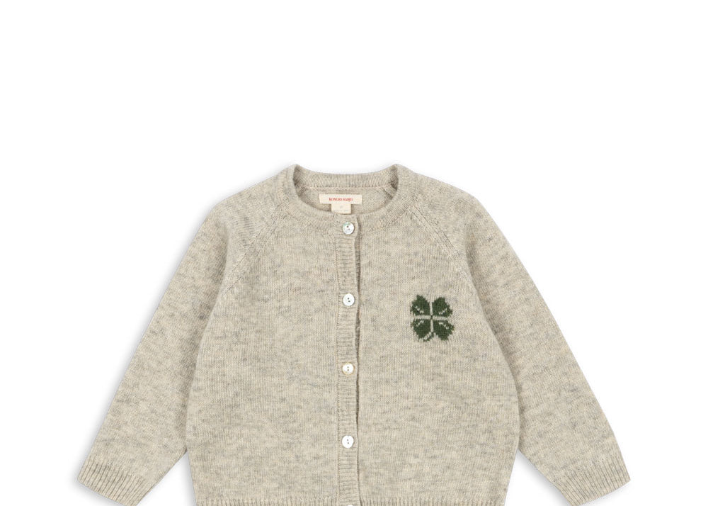 Konges Sløjd A/S KNITTED CARDIGANS off white melange