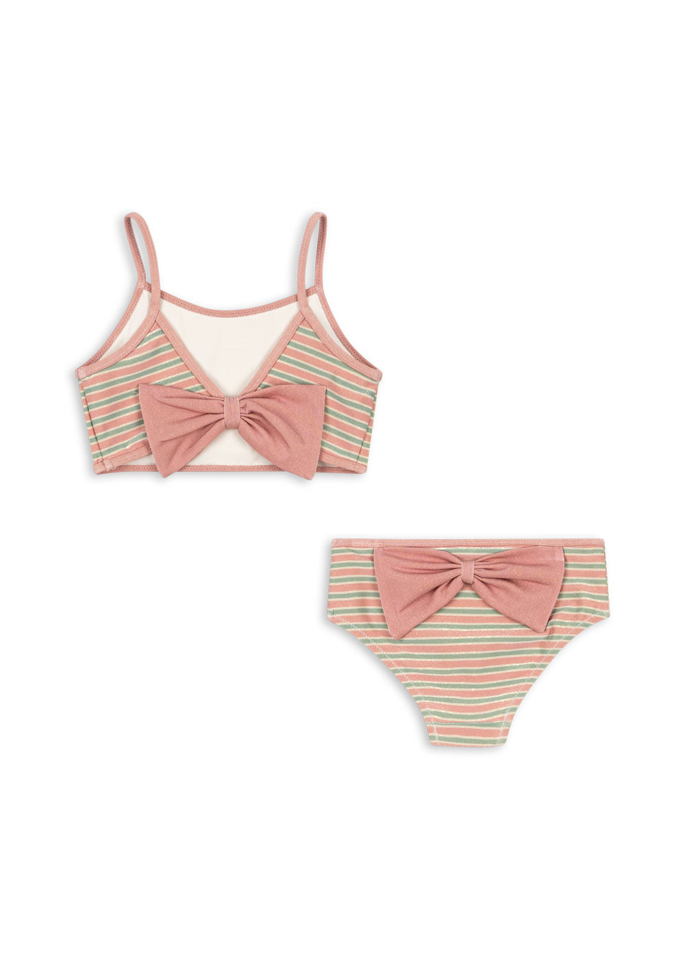 BOWWOW BIKINI - blush stripe – Konges Sløjd®