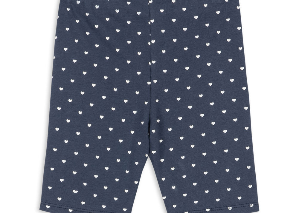 Konges Sløjd A/S JERSEY SHORTS & BLOOMERS heart blues