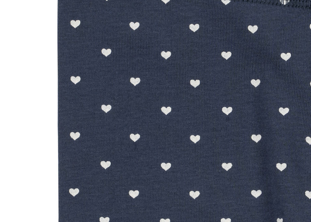 Konges Sløjd A/S JERSEY SHORTS & BLOOMERS heart blues