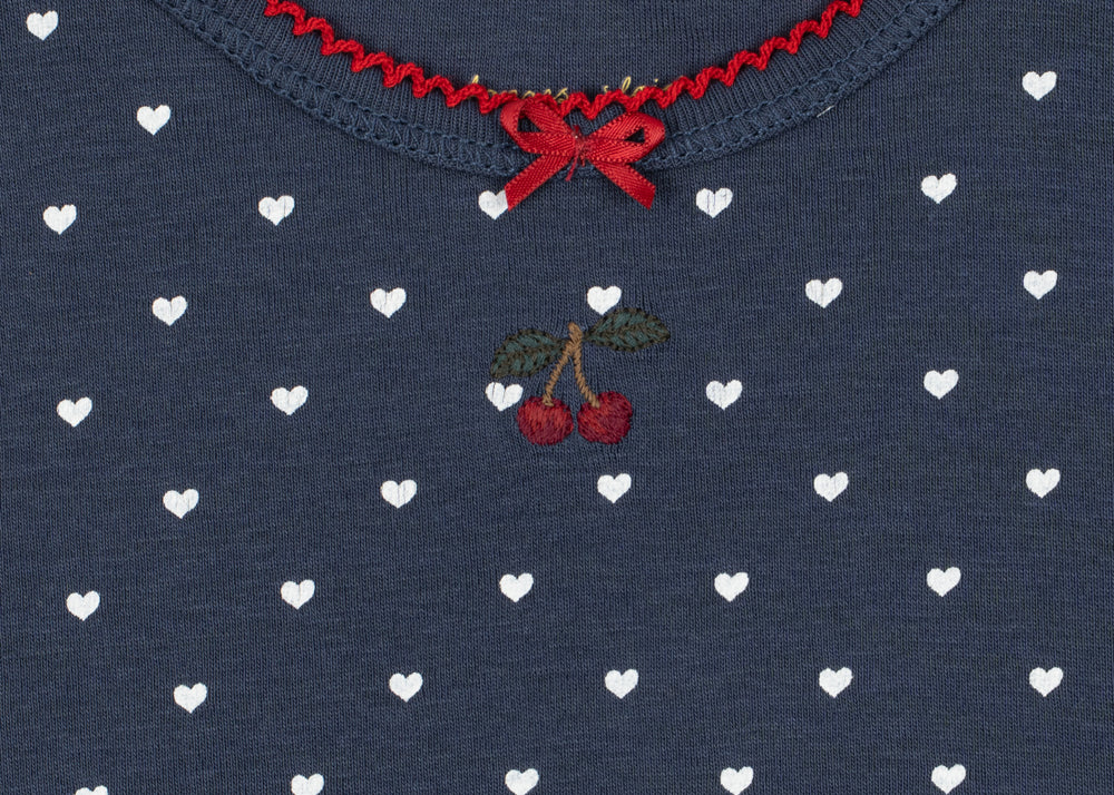 Konges Sløjd A/S JERSEY T-SHIRTS heart blues