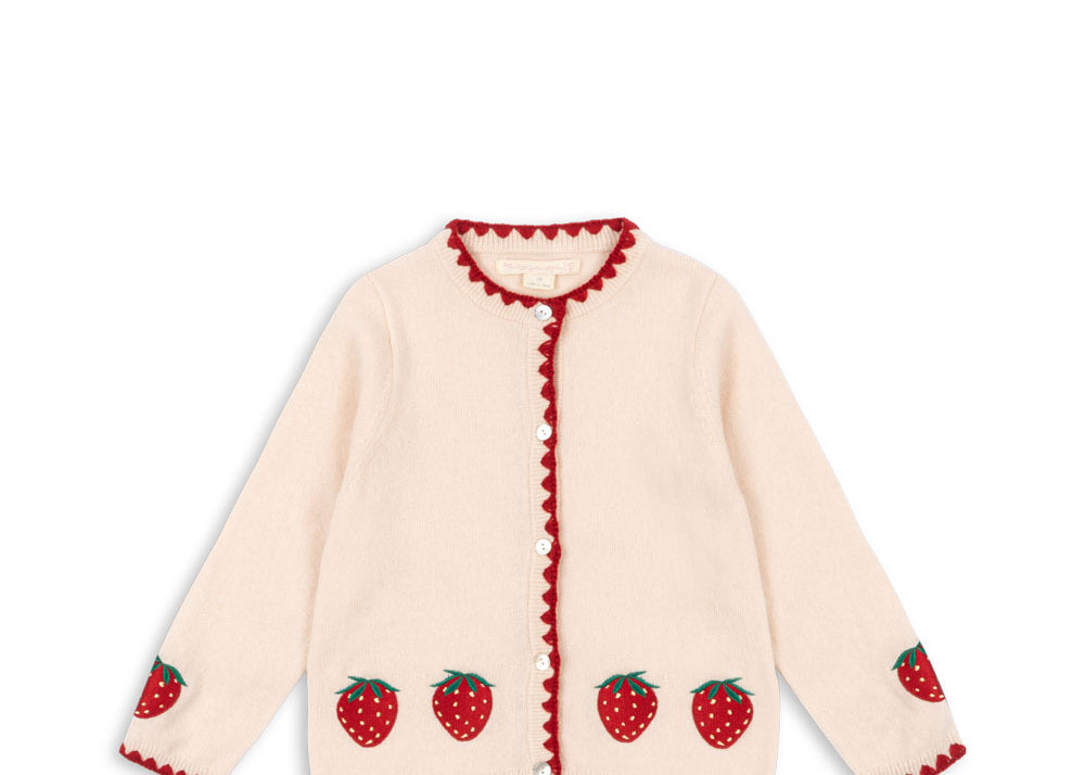 Konges Sløjd A/S KNITTED CARDIGANS buttercream