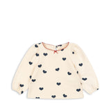 Konges Sløjd A/S JERSEY BLOUSES cuore tricolore