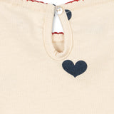 Konges Sløjd A/S JERSEY BLOUSES cuore tricolore