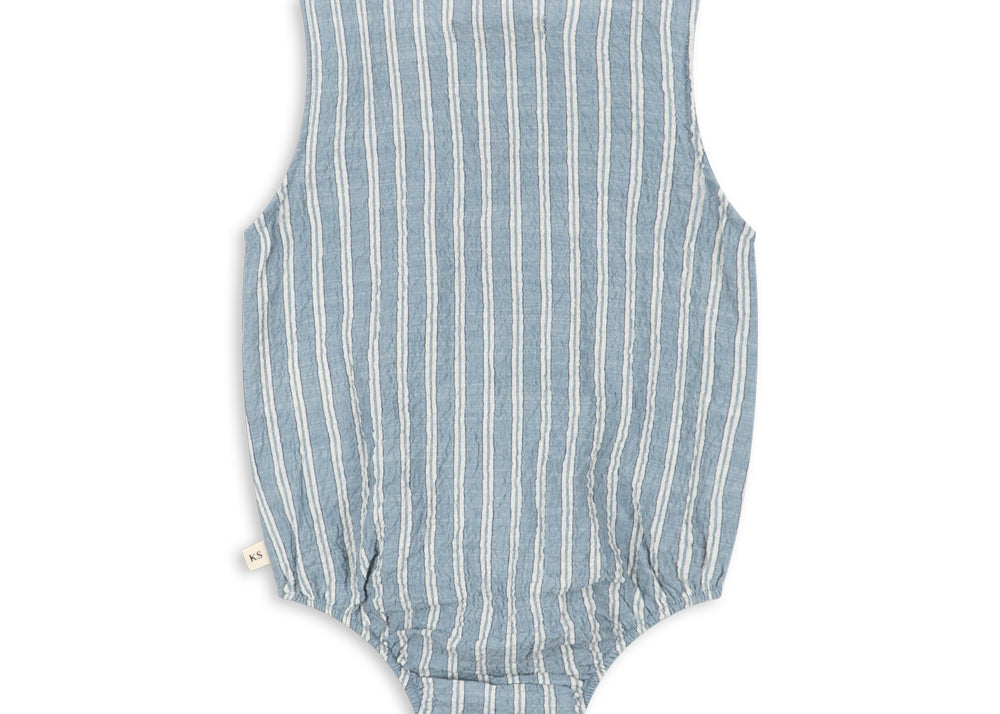 Konges Sløjd A/S WOVEN ROMPERS & JUMPSUITS trio bleu stripe