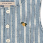 Konges Sløjd A/S WOVEN ROMPERS & JUMPSUITS trio bleu stripe