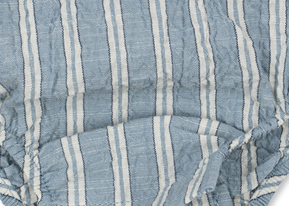 Konges Sløjd A/S WOVEN ROMPERS & JUMPSUITS trio bleu stripe