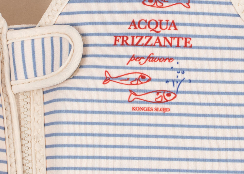 Konges Sløjd A/S FLOAT VEST & BELTS stripe bluie