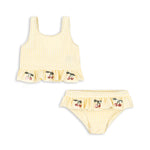 Konges Sløjd A/S BIKINIS banana almond check