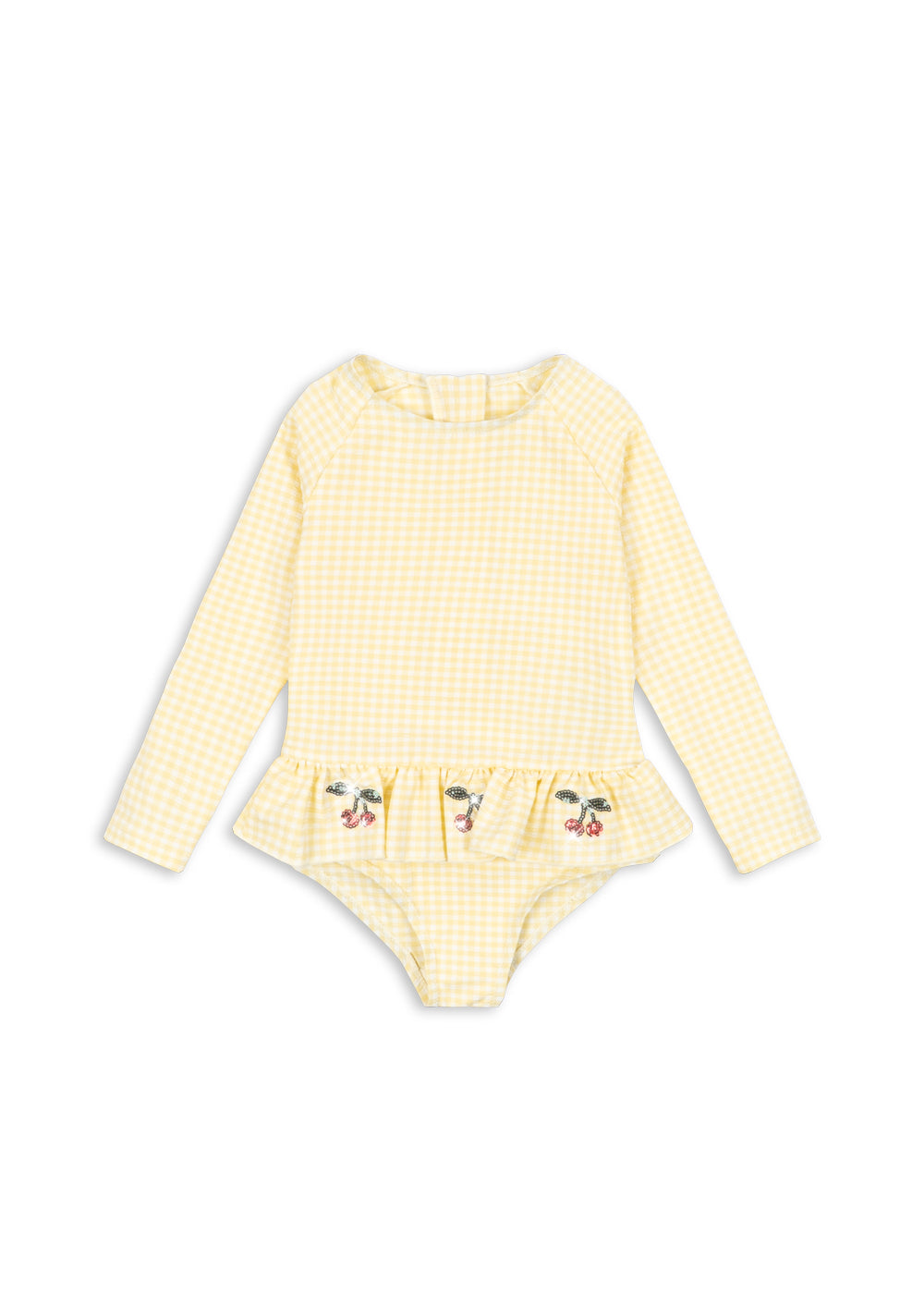 Konges Sløjd A/S SWIMSUITS banana almond check