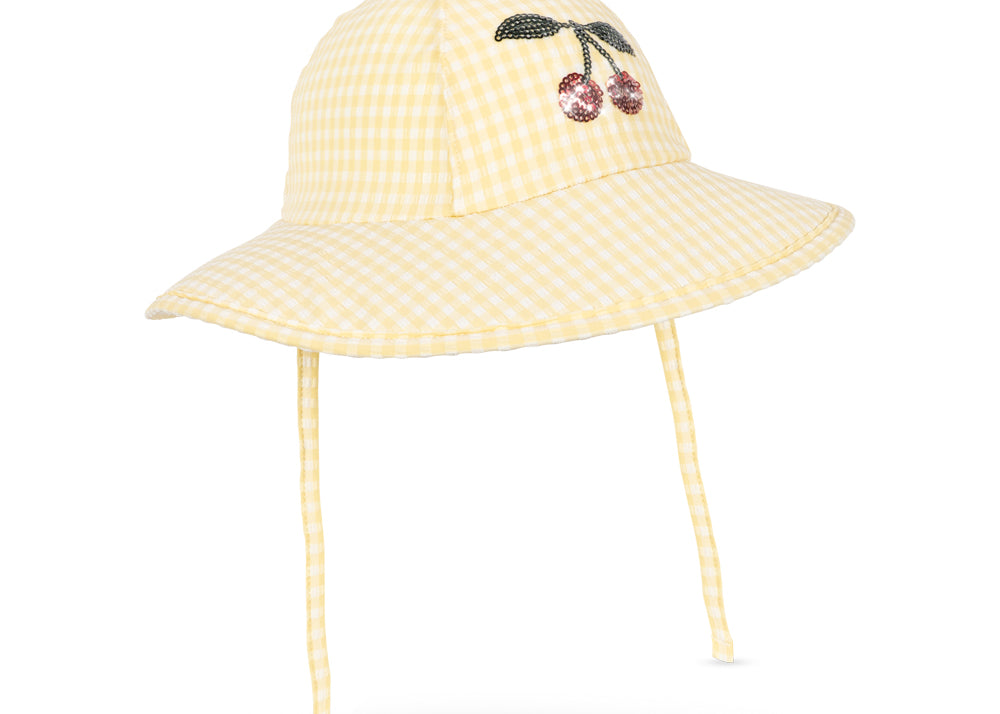 Konges Sløjd A/S UV SWIMHATS banana almond check
