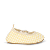 Konges Sløjd A/S UV SWIMSHOES banana almond check
