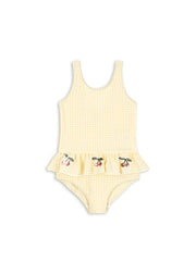 Konges Sløjd A/S SWIMSUITS banana almond check