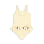 Konges Sløjd A/S SWIMSUITS banana almond check