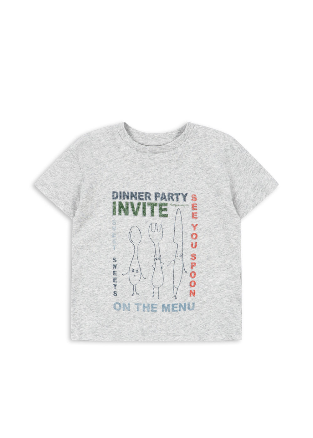 Konges Sløjd A/S JERSEY T-SHIRTS grey melange