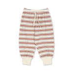 Konges Sløjd A/S JERSEY PANTS stripe winds