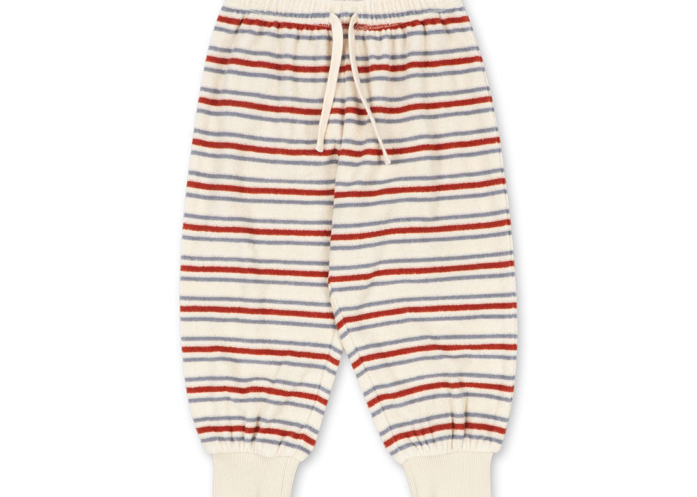 Konges Sløjd A/S JERSEY PANTS stripe winds