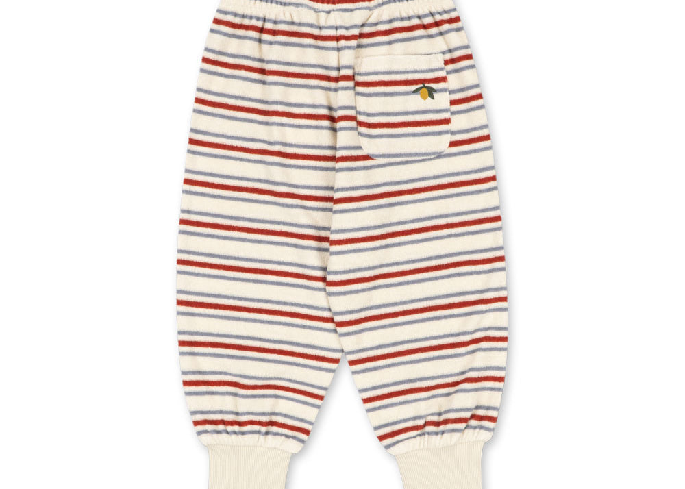 Konges Sløjd A/S JERSEY PANTS stripe winds