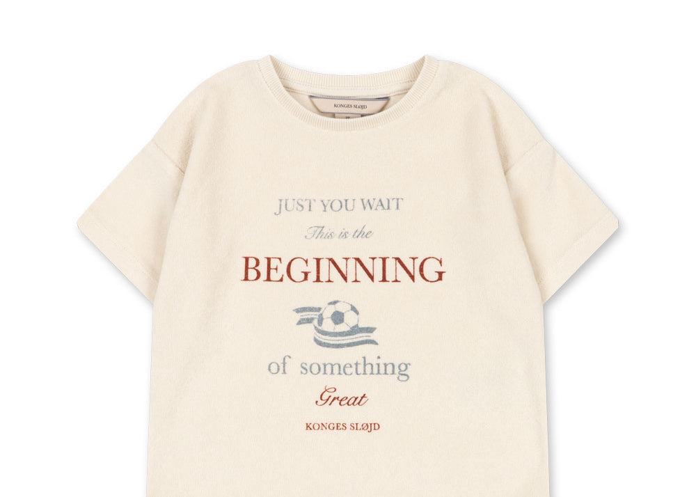 Konges Sløjd A/S JERSEY T-SHIRTS antique white