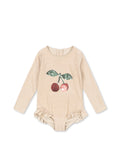 Konges Sløjd A/S SWIMSUITS rose stripe