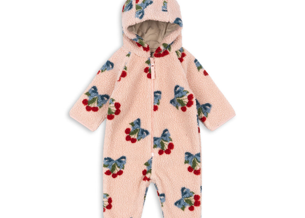 Konges Sløjd A/S PADDED ONESIES amarena rose
