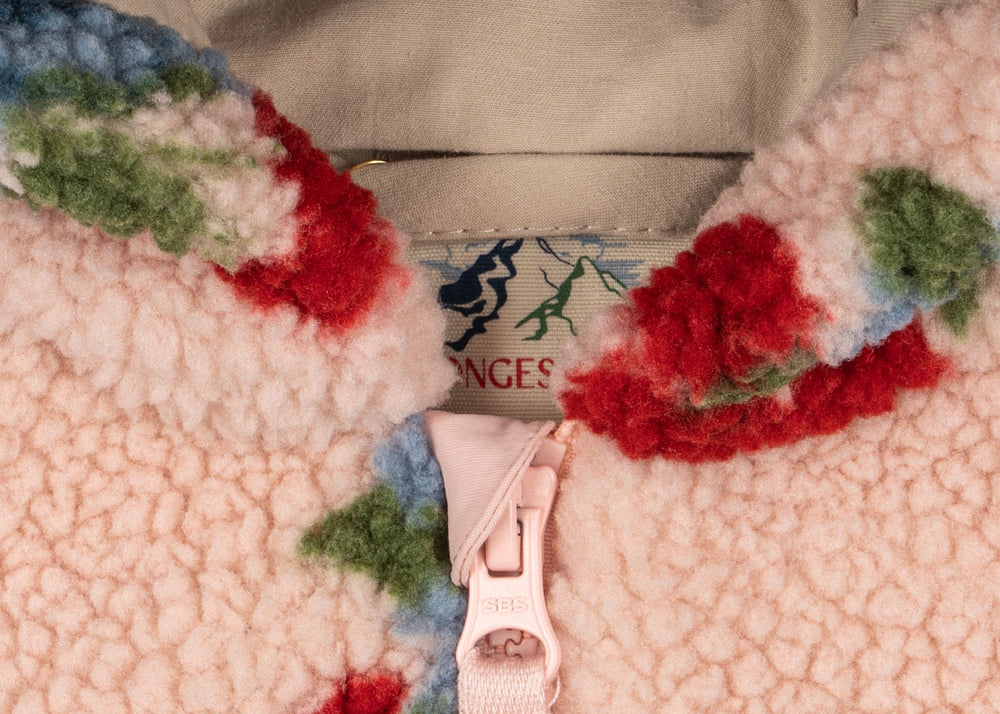 Konges Sløjd A/S PADDED ONESIES amarena rose