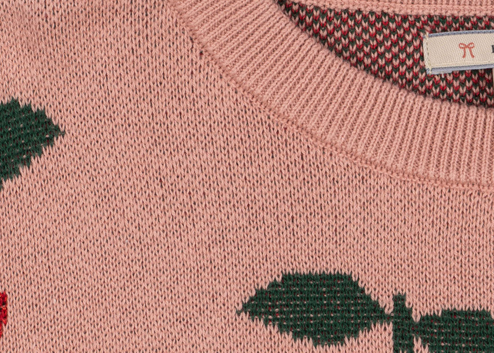 Konges Sløjd A/S KNITTED BLOUSES & VESTS cherry