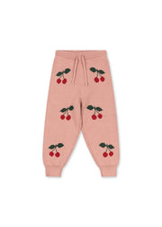 Konges Sløjd A/S KNITTED PANTS cherry