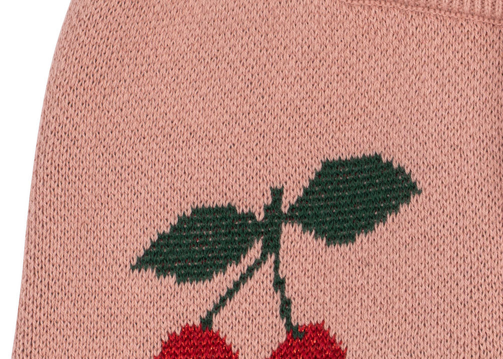 Konges Sløjd A/S KNITTED PANTS cherry