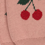Konges Sløjd A/S KNITTED PANTS cherry