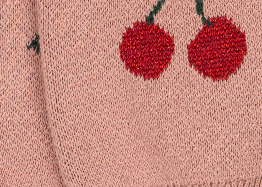 Konges Sløjd A/S KNITTED PANTS cherry