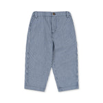 Konges Sløjd A/S WOVEN PANTS blue stripe