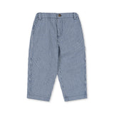 Konges Sløjd A/S WOVEN PANTS blue stripe