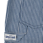 Konges Sløjd A/S WOVEN PANTS blue stripe