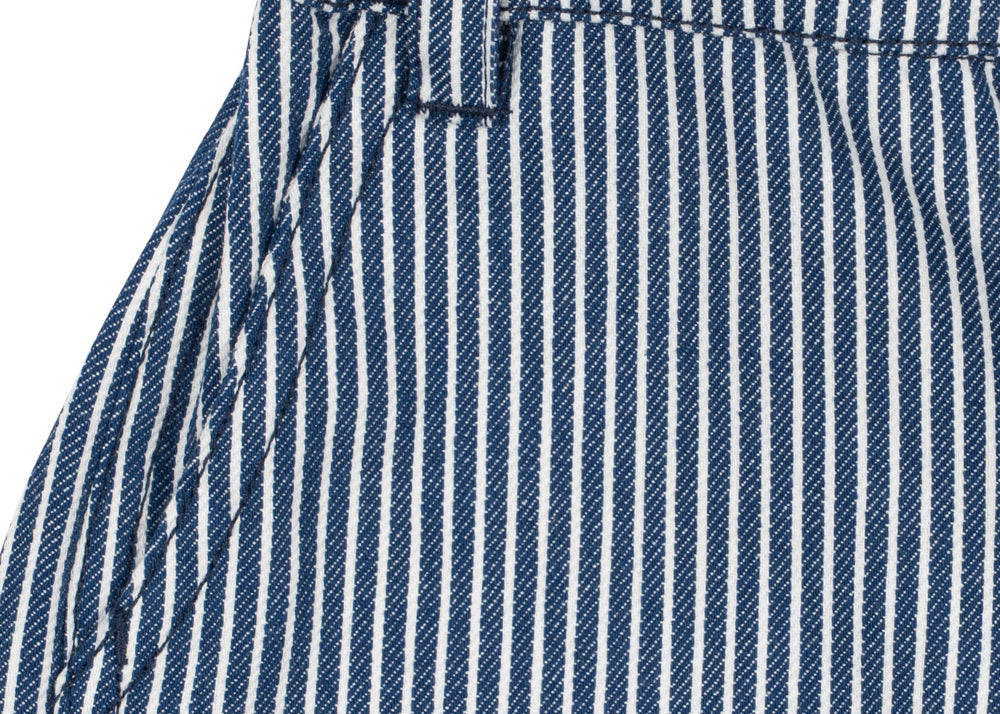 Konges Sløjd A/S WOVEN PANTS blue stripe