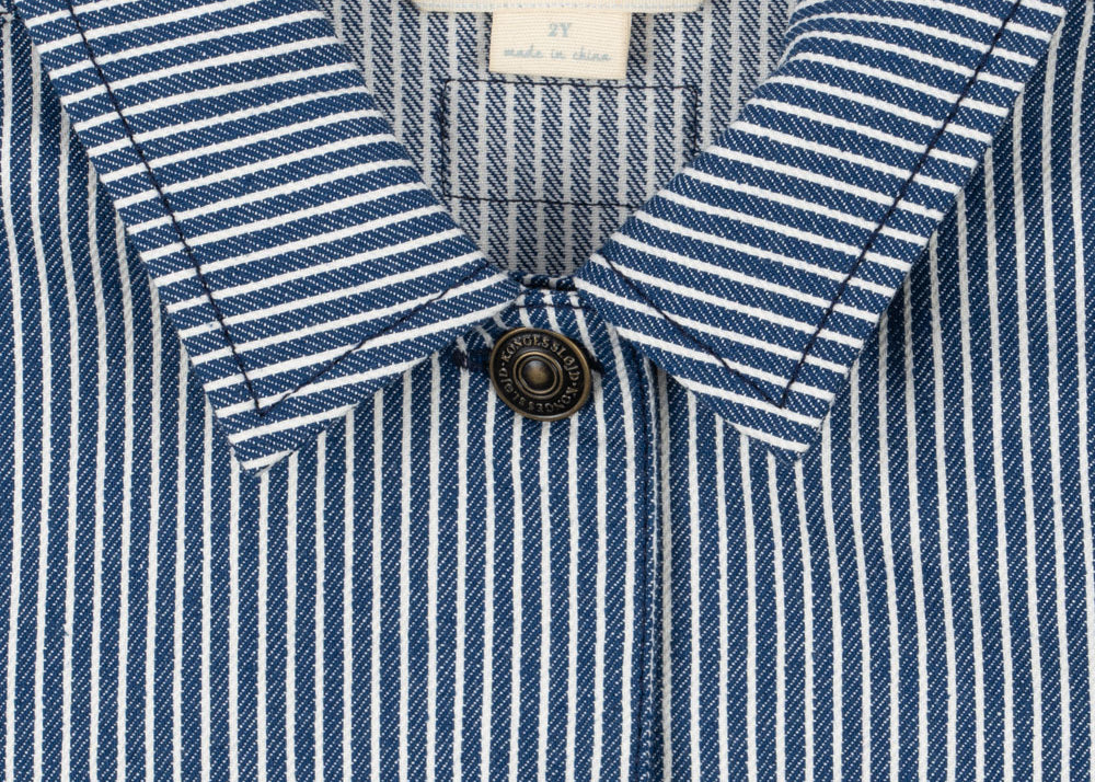 Konges Sløjd A/S WOVEN JACKETS & VESTS blue stripe