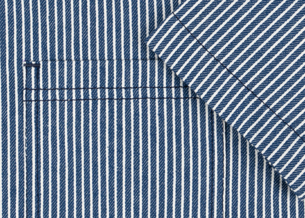 Konges Sløjd A/S WOVEN JACKETS & VESTS blue stripe