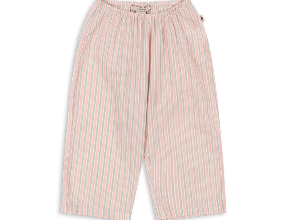 Konges Sløjd A/S WOVEN PANTS blush stripe