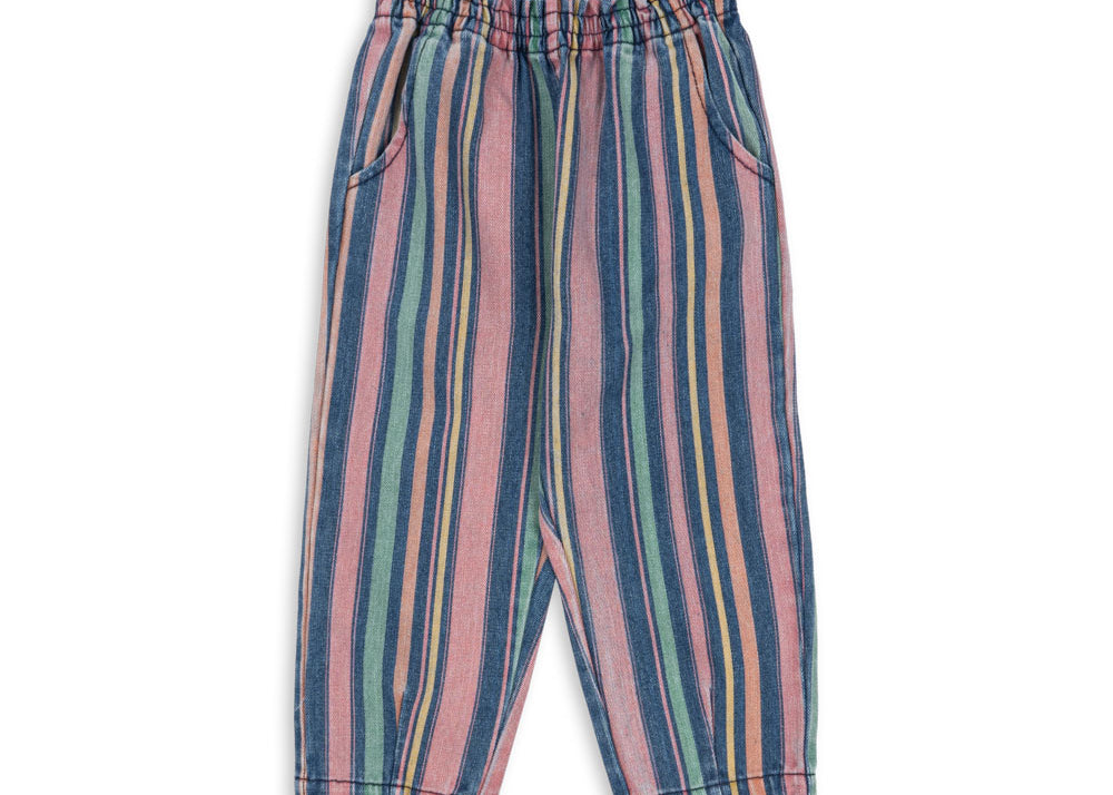 Konges Sløjd A/S WOVEN PANTS miami stripe