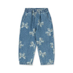 Konges Sløjd A/S WOVEN PANTS bella bow blu
