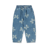 Konges Sløjd A/S WOVEN PANTS bella bow blu