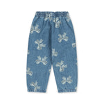 Konges Sløjd A/S WOVEN PANTS bella bow blu