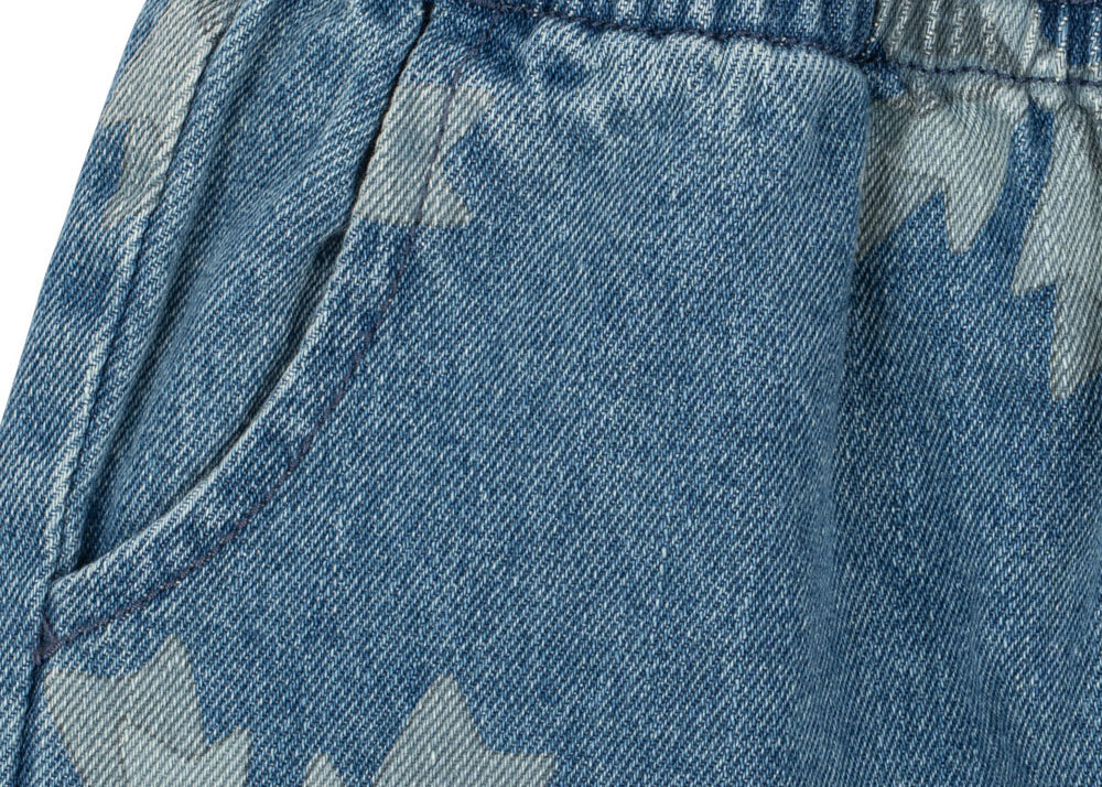 Konges Sløjd A/S WOVEN PANTS bella bow blu