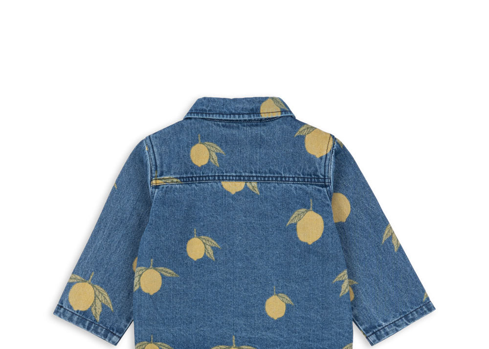 Konges Sløjd A/S WOVEN JACKETS & VESTS lemon denim